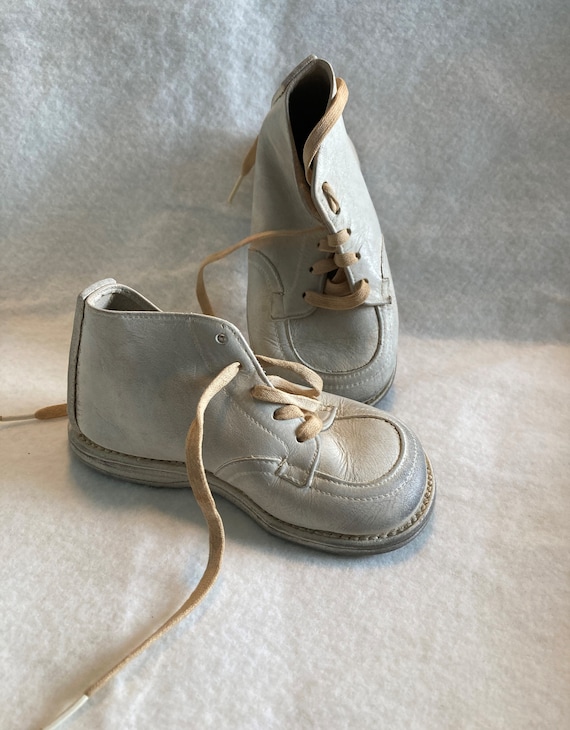 vintage baby shoes hard Gem