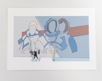 Project Hail Mary Print - Not in Astronaut (A5) | PHM