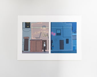 La La Land Print - The Lighthouse Cafe | Movie Poster, Prints