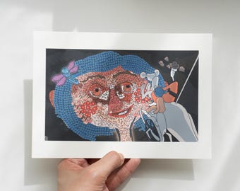 Coraline (2009) Movie Print -Garden(A5)