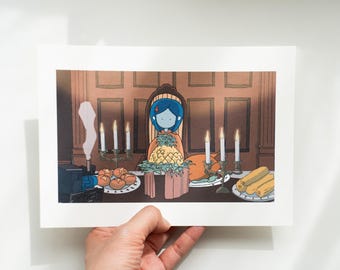 Coraline (2009) Movie Print  -Dinner (A5)