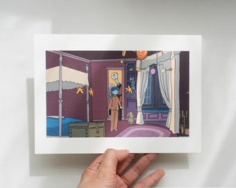 Coraline (2009) Movie Print - Room (A5)