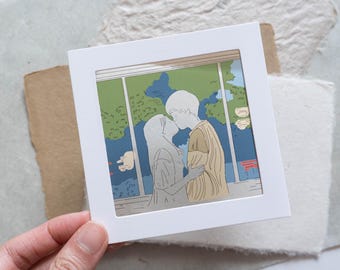 The End of the F*ing World Transparent Movie Postcard | Gift for movie fan