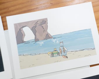 Project Hail Mary Print - By The Sea (A5) | PHM