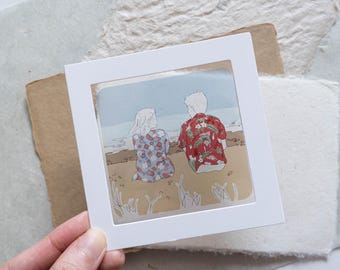 The End of the F*ing World Transparent Movie Postcard | Gift for movie fan