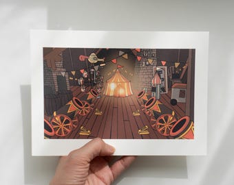 Coraline (2009) Movie Print - Room (A5)