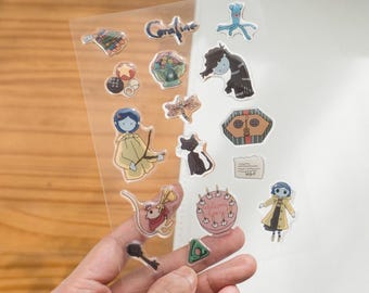 Coraline (2009) 3D Resin Movie Sticker