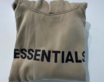 Essentials Hoodie Brown Large