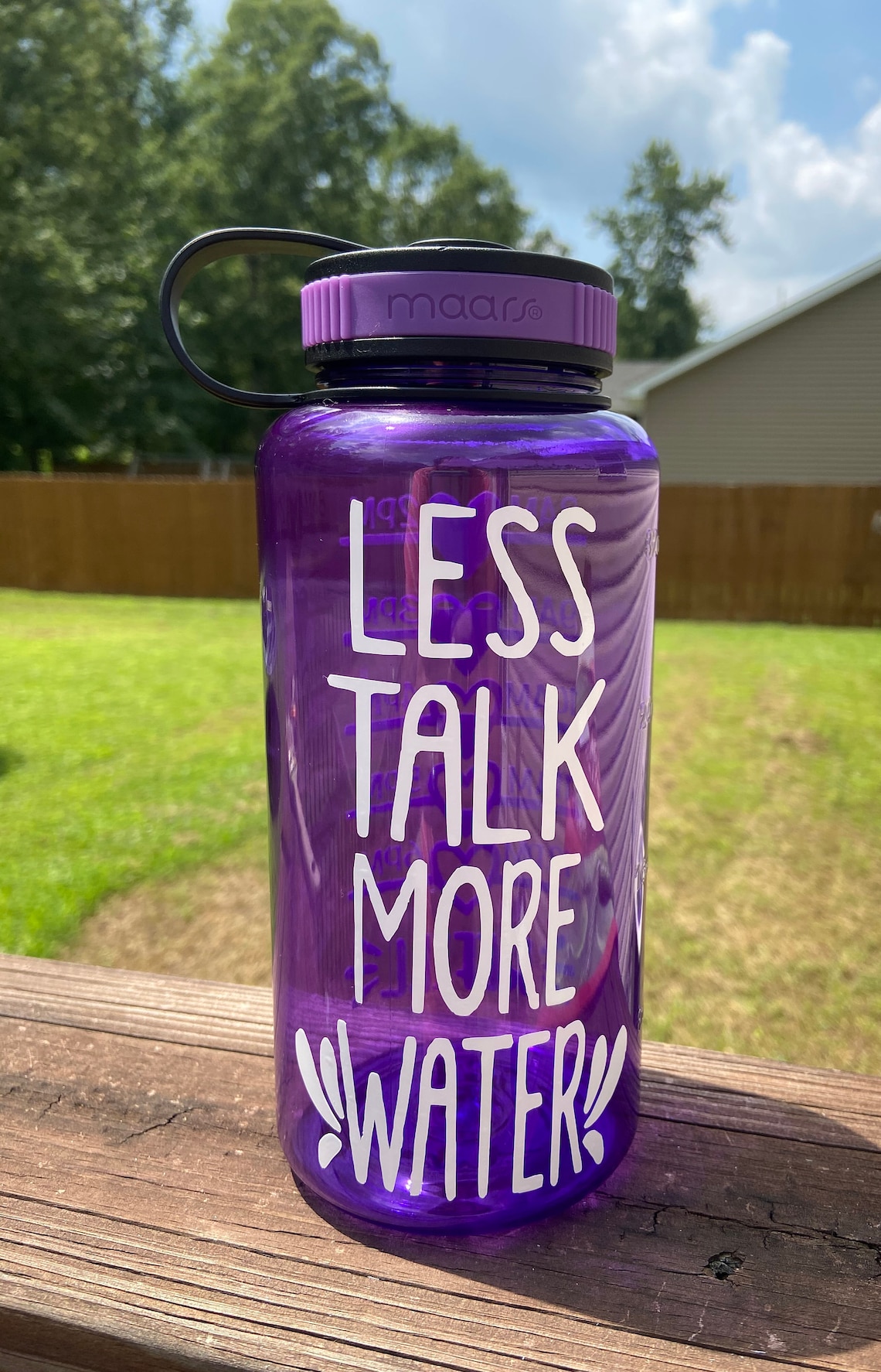 Water Bottle Motivational Water Bottle with Hydration Times Etsy