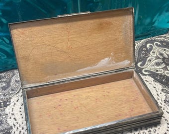 Vintage Sterling Silver Matchbox Holder Case , 1938 - Etsy