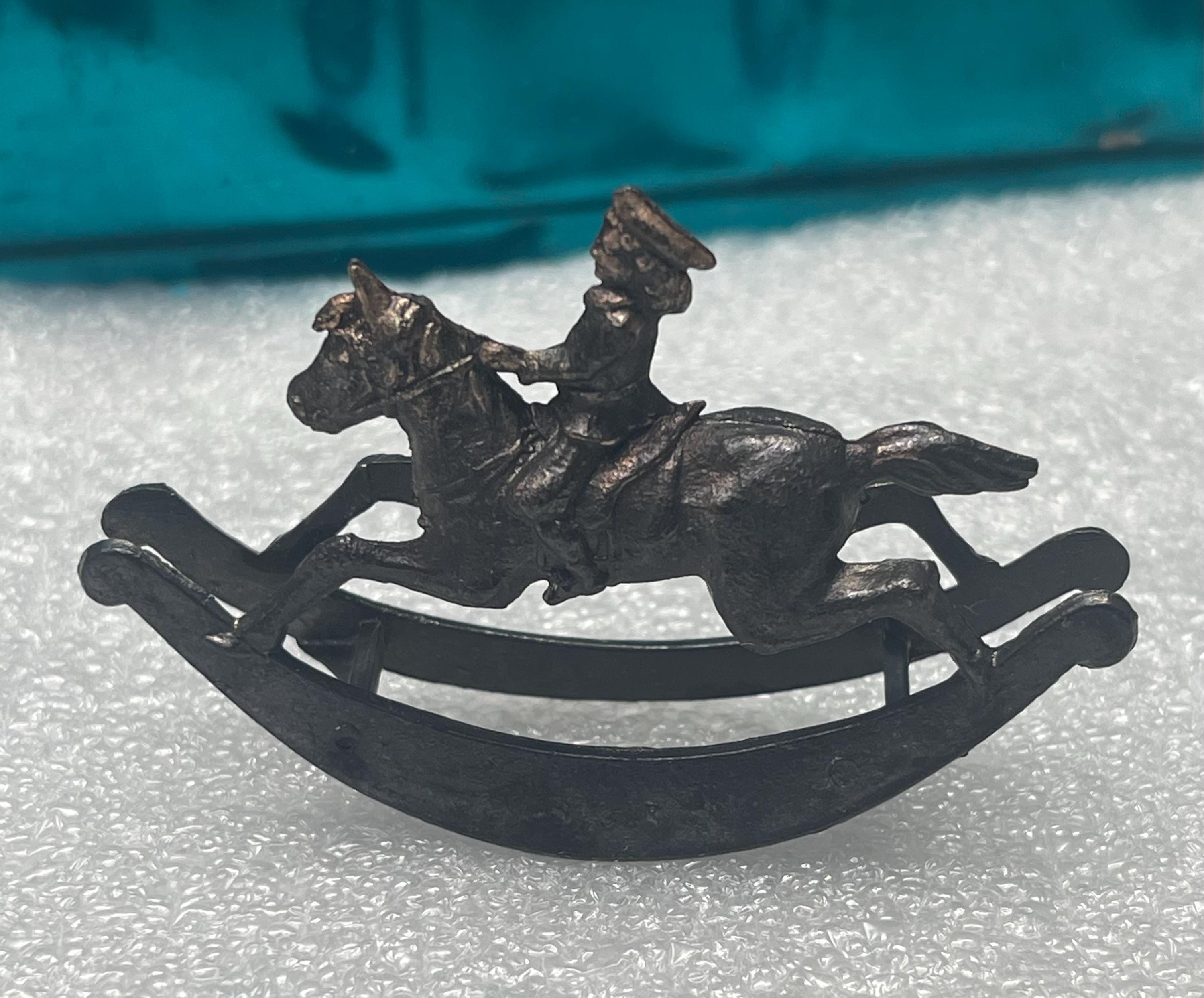 Miniature Victorian Rocking Horse - Etsy