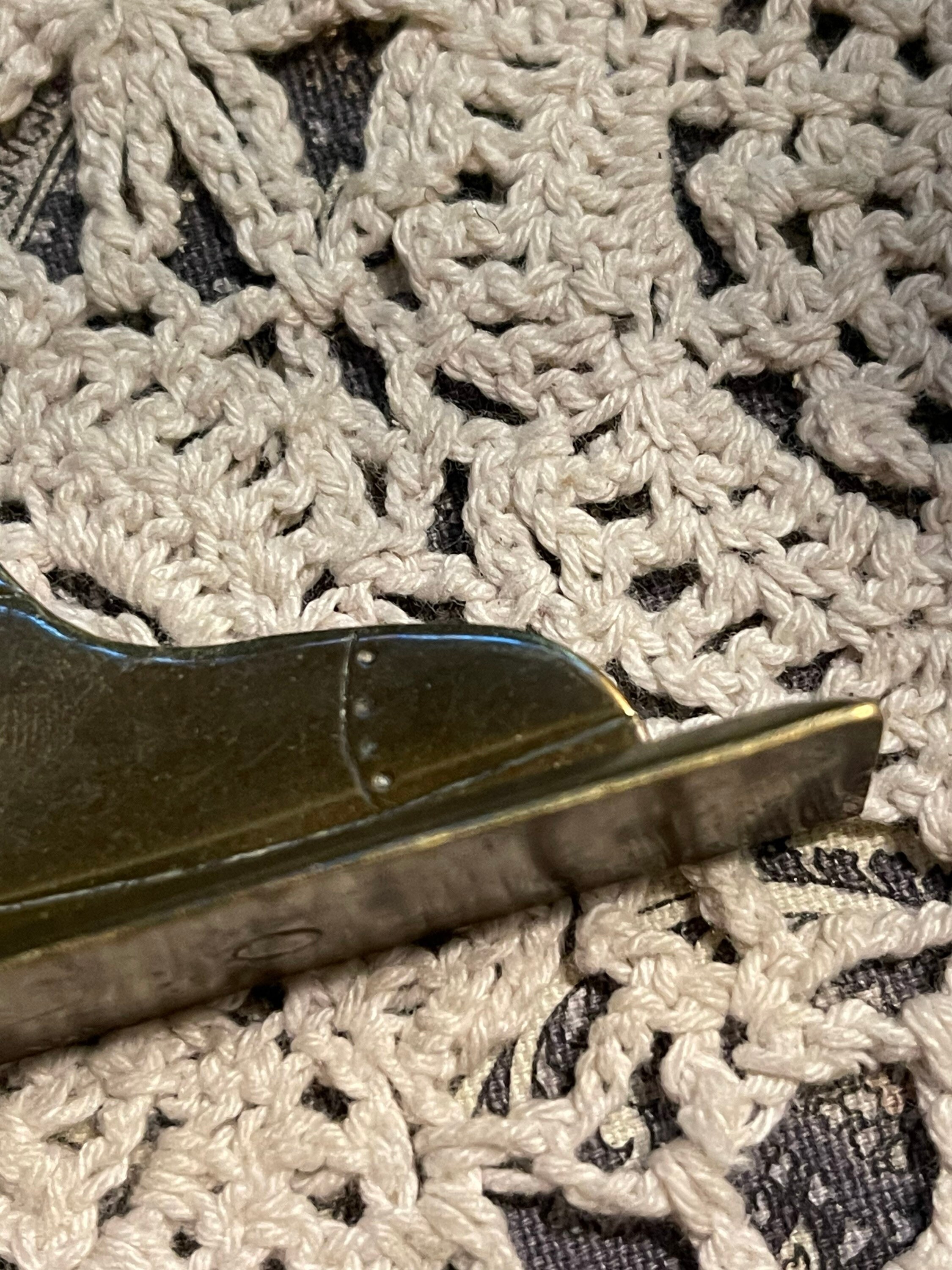 Vintage Small Brass Victorian Style Boot Decor - Display - Etsy