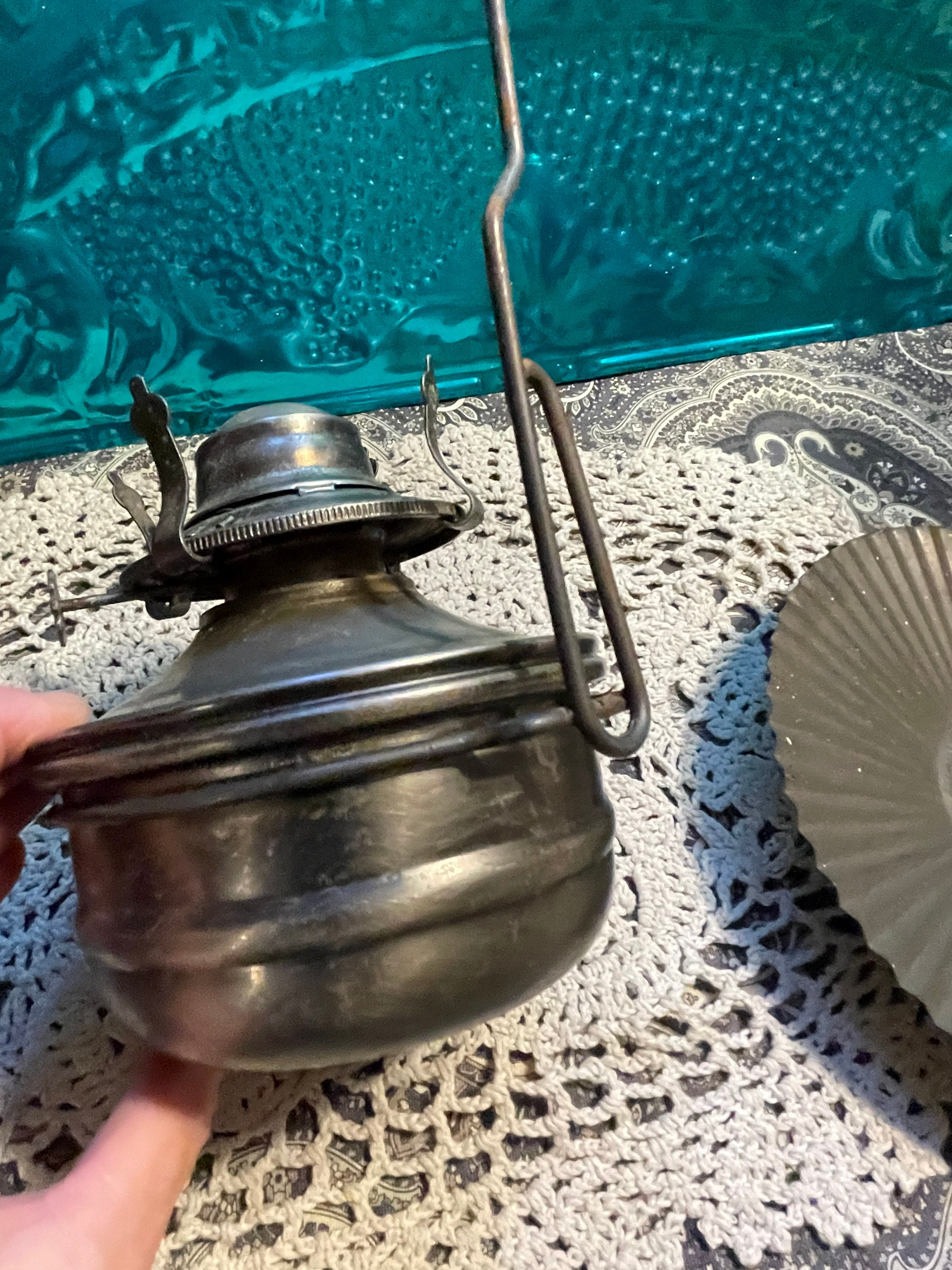 1970年代 Vapalux M1 Vintage Kerosene Rare Vintage Vapalux M1 kerosene lantern Green Silver made