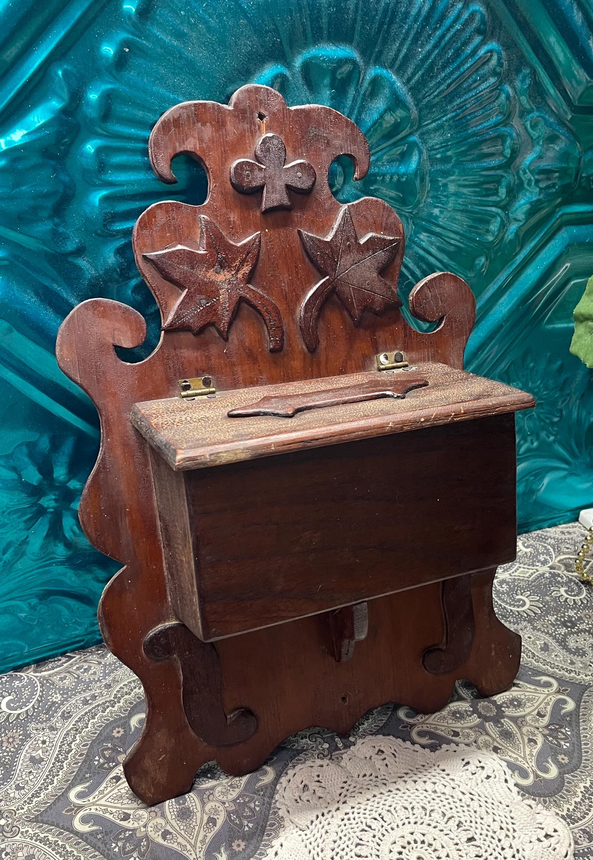 19-20世紀 フランス キャンドルボックス 木箱 アンティーク 木製蝋燭ケース Vintage Wood Candle Box - Etsy