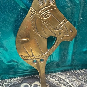 Brass Horse Hook 
