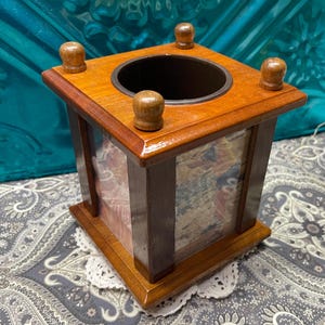 1980's Wood Box - Etsy
