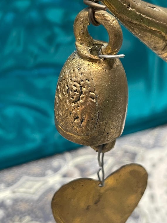 Vintage Brass Dragon Boat - Suphannahong Barge Candelabra - Candle