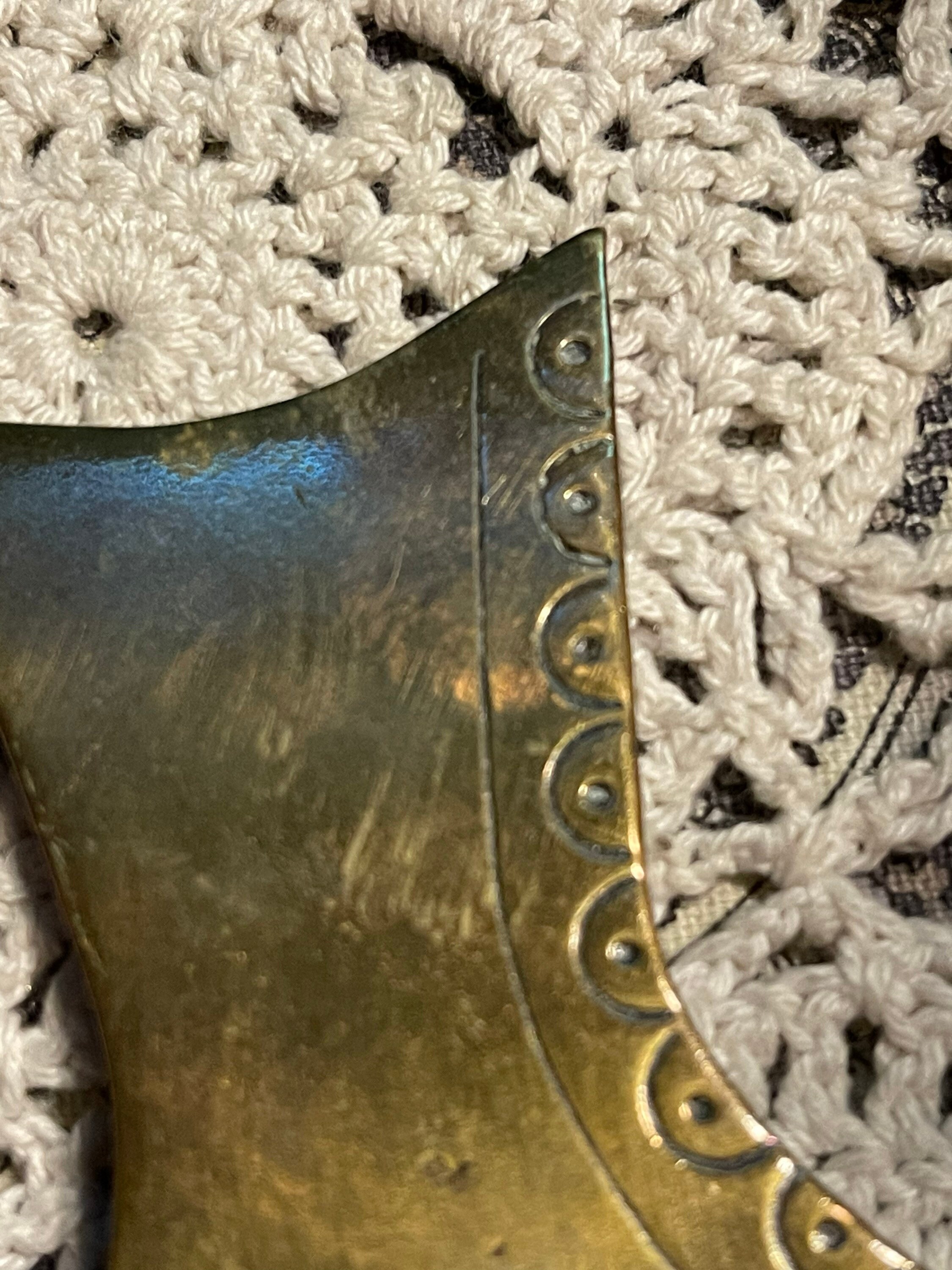 Vintage Small Brass Victorian Style Boot Decor - Display - Etsy