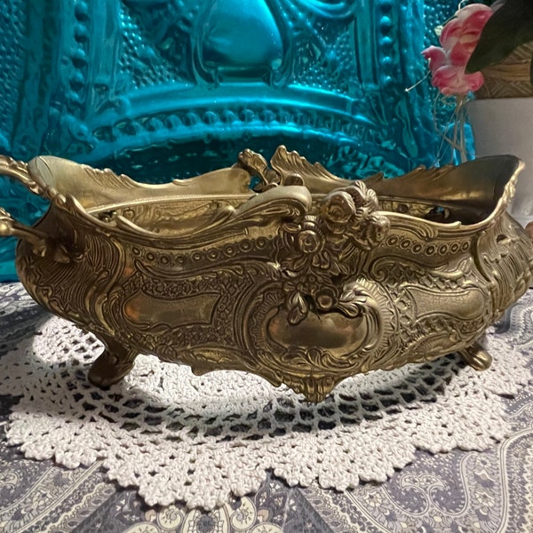 Kit jardinière vintage Vogart Crafts Crewel couture un petit pot motif