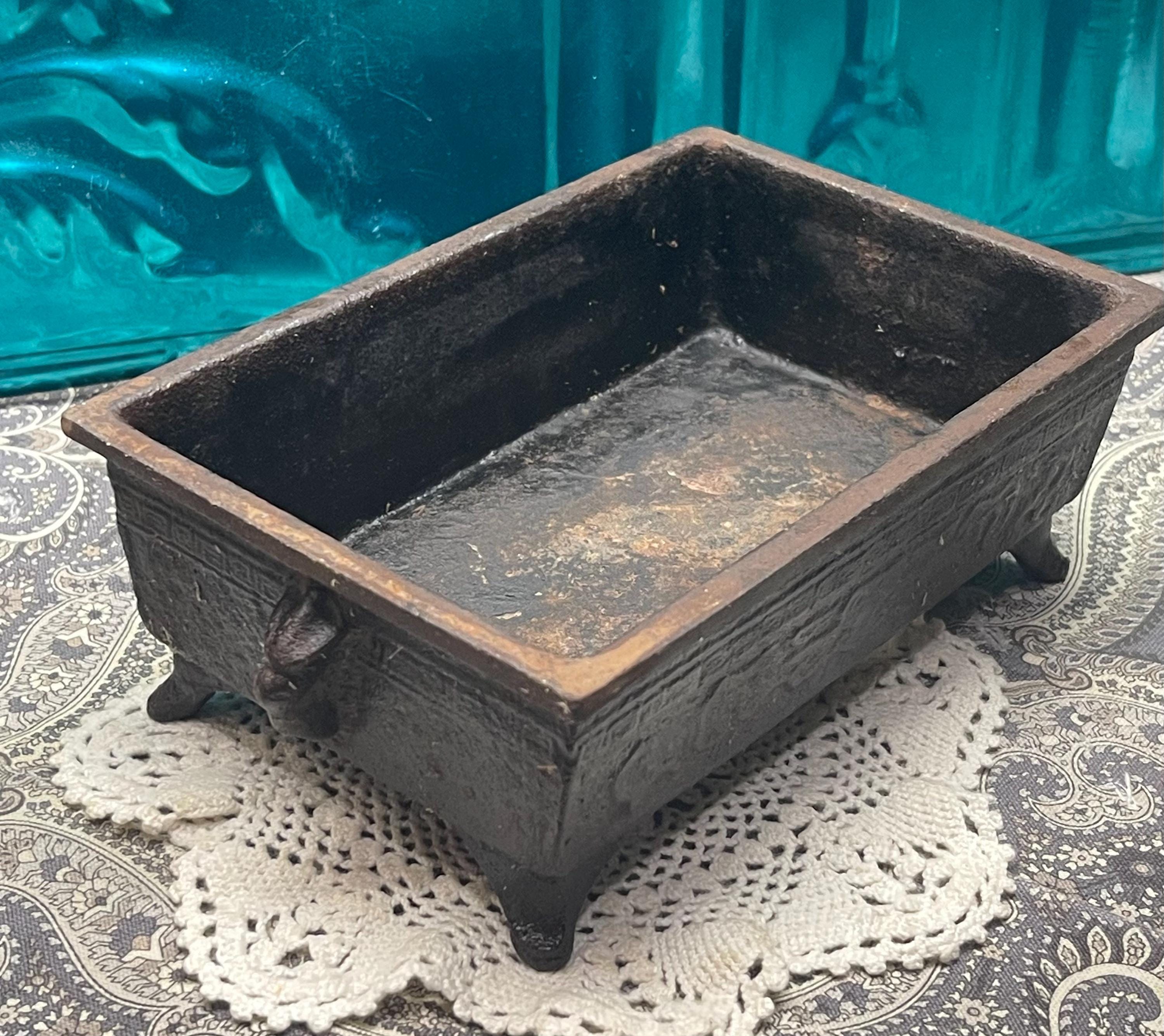 Vintage Japanese Cast Iron Planter - Etsy