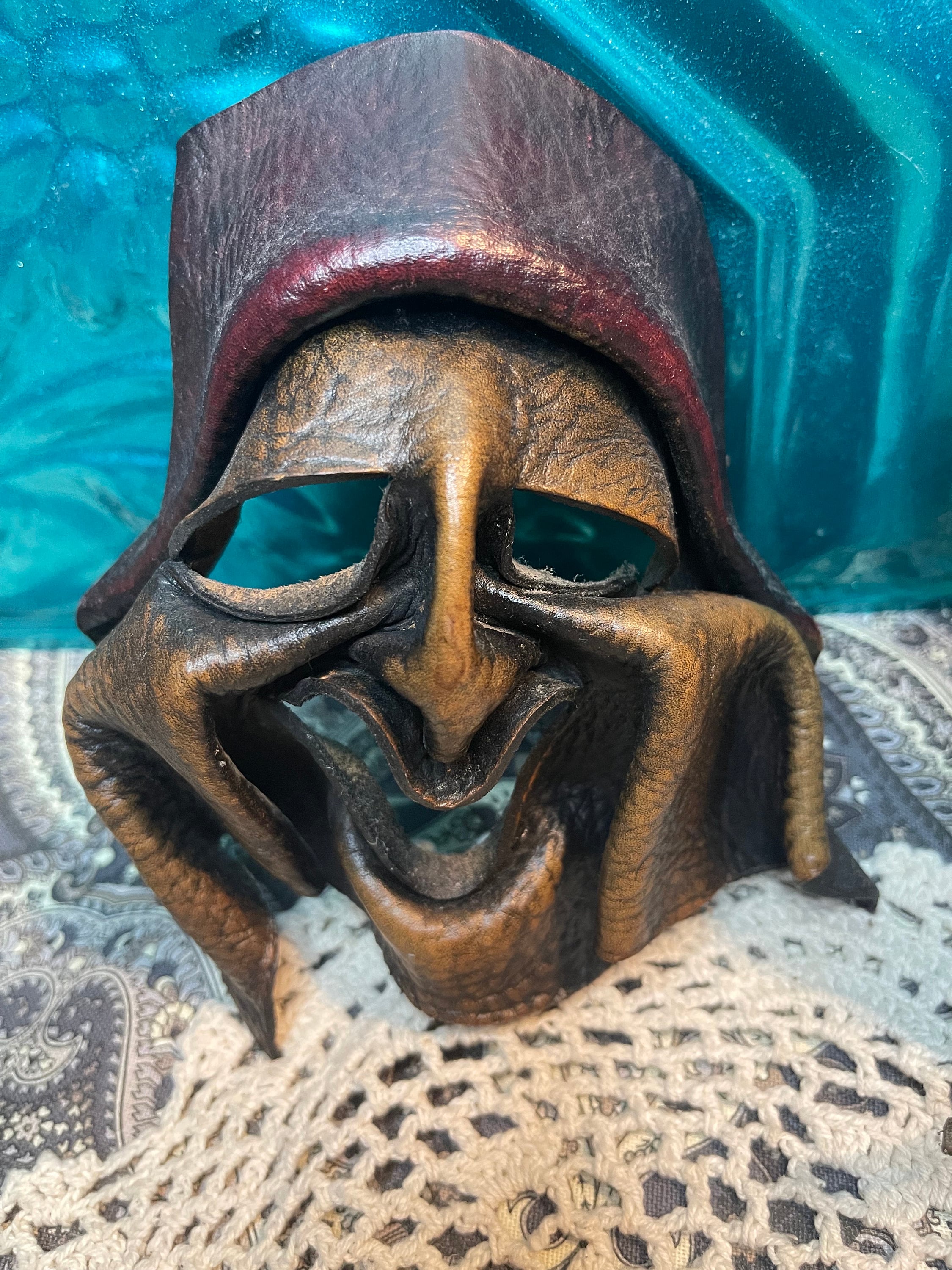 彫刻・オブジェ vintage mini mask 3set 彫刻・オブジェ vintage mini mask 3set Vintage Japanese Miniature