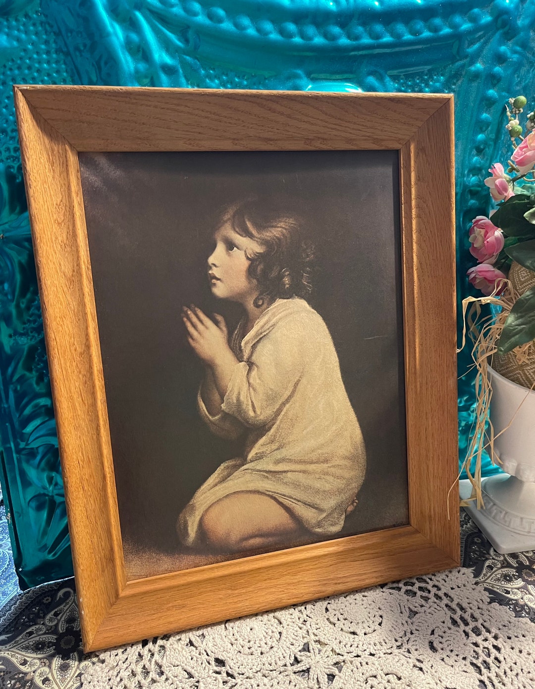 DOLK「Praying Girl」シルクスクリーン :: 絵画買取・販売 - 版画