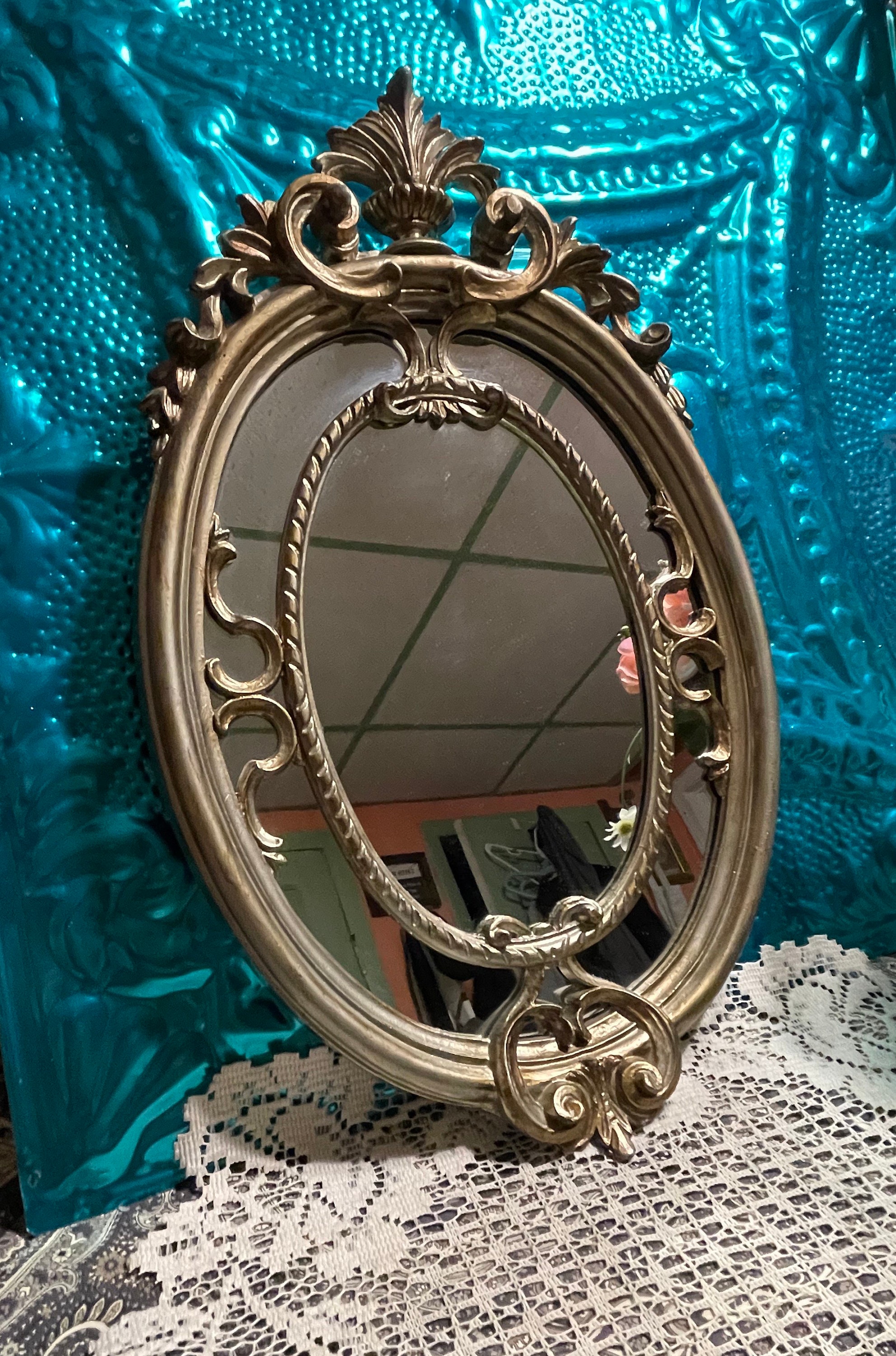 Ornate Mirror Makeover