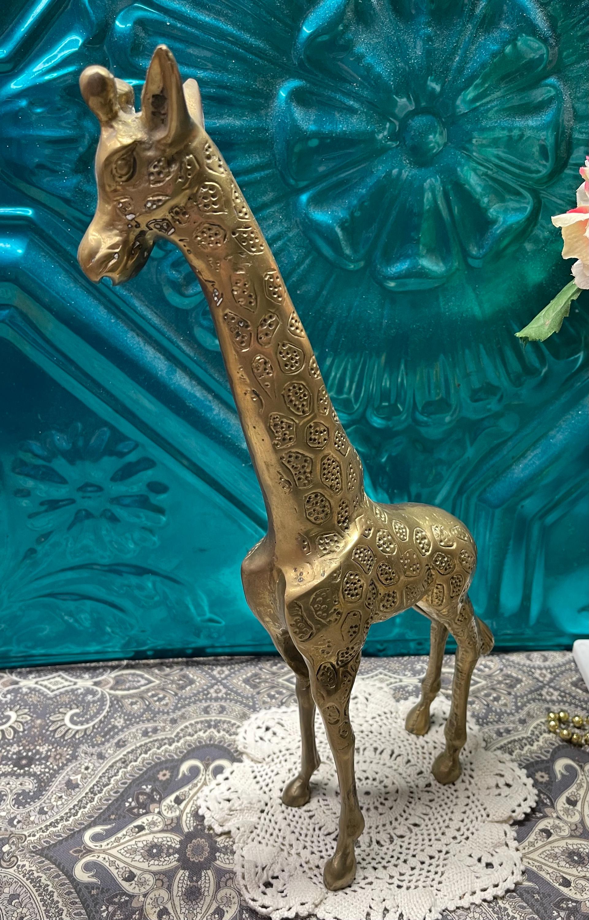 Brass Giraffe - Etsy