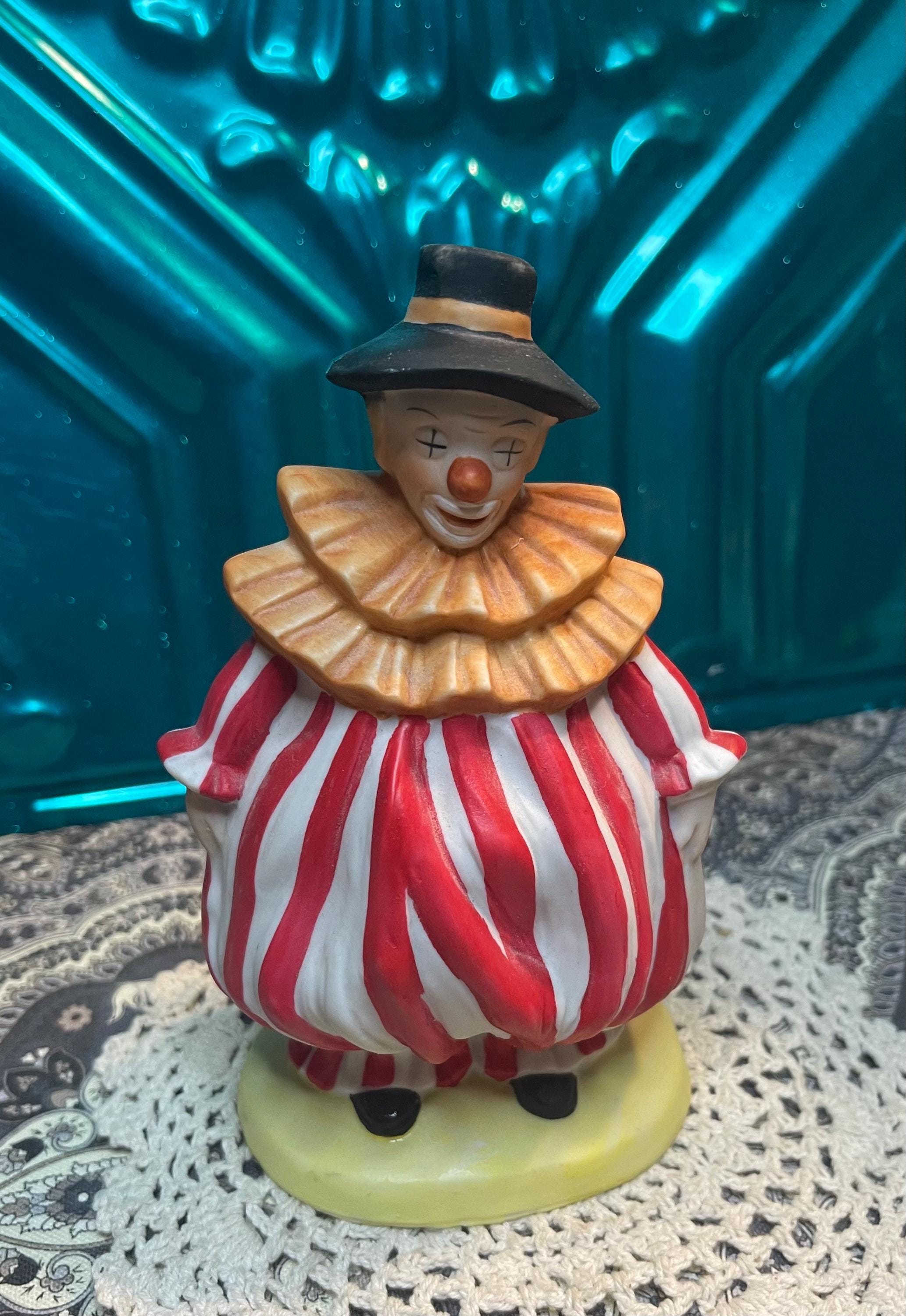 Vintage Ceramic Clown - Etsy