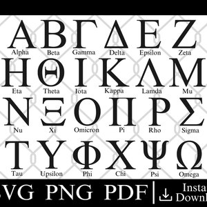 Griechisches Alphabet