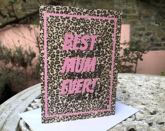 Best Mum Ever // Mothers Day Card