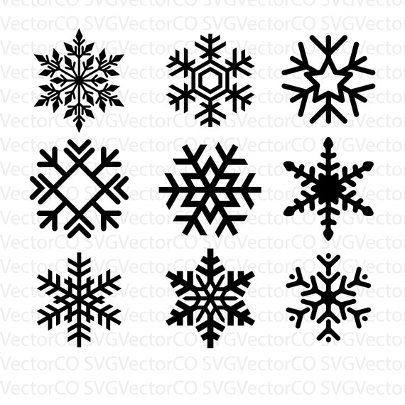 Download Christmas Snowflake Svg Bundle Snowflakes Svg Snowflake Etsy SVG, PNG, EPS, DXF File