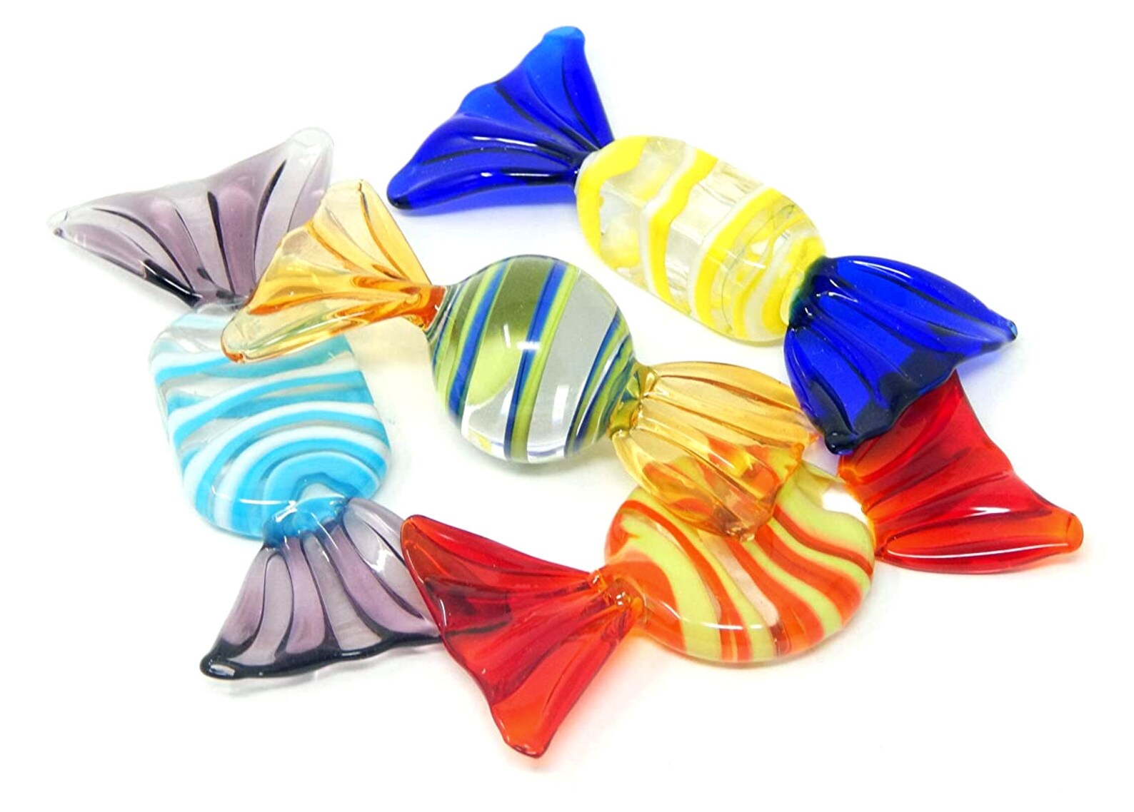 Set of Murano Glass Candies Authentic Decorative Lifelike Etsy