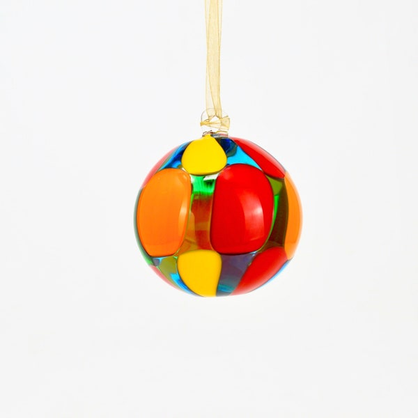 Murano Glass Ornament, Pazzia, Hand Blown in Italy