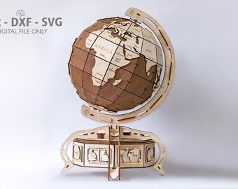 Download 3d Globe Etsy