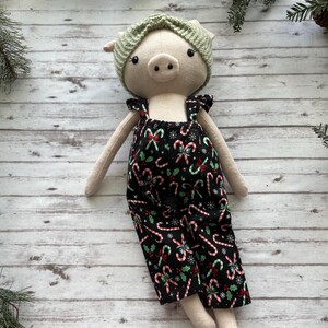 ¡Jade, cerdo navideño, patrón Studio Seren!