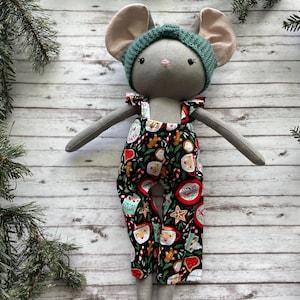 ¡Brie, ratón navideño, patrón Studio Seren!