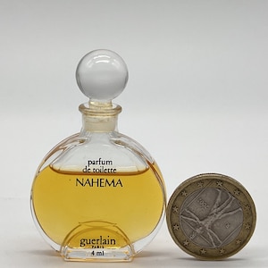 Vintage Miniature &quot;Nahema&quot; (1979) Guerlain Parfum de Toilette 4 ml/.14 fl.oz. No Box Rarity