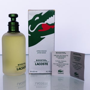 Lacoste white bottle aftershave top