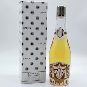 Vintage &quot;Royal Bain de Caron&quot;  by Caron Eau de Toilette 250 ml/8.45 fl.oz. Splash (Not Spray) Brand New Never Used