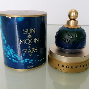 Sun Moon Stars ,Karl Lagerfeld (1994) Parfum / Extrait 1/4 fl.oz /7,5 ml Vintage Pure Perfume , Gift Idea