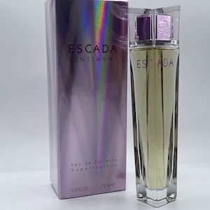 Vintage &quot;Sentiment&quot; (2000)  Escada Eau de Toilette 75 ml/2.5 fl.oz. Natural Spray/Vaporisateur Sealed