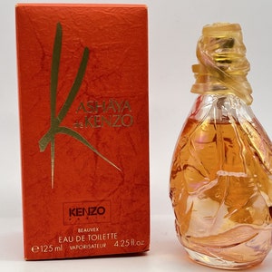 Kashaya (1994) de Kenzo Beauvex Eau de Toilette 125 ml/4.25 fl.oz. Natural Spray Original Boxed Vintage Rare