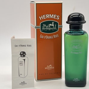 Vintage Hermes, Eau D'orange Verte 1979 Eau De Cologne 100 Ml/3,3 Fl.oz  Splsh Gift Idea for Her and Him - Etsy