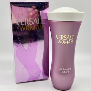 Vintage &quot;Versace Woman&quot; (2000) Luminous Perfumed Body Lotion 200 ml/6.8 fl.oz Original Box Sealed