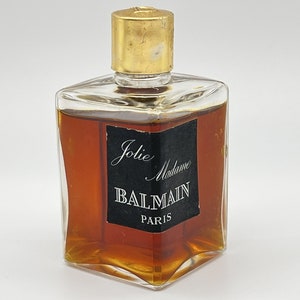 Jolie Madame (1953) Balmain Pure Perfume 30 ml/1 US fl.oz. Women's Fragrance. Splash (No Spray, No Box) Vintage, Rare