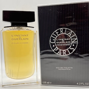 Eau de toilette Instant de Guerlain Pour Homme 125 ml/4,2 fl.oz. Spray naturel conservé dans la boîte d'origine scellée