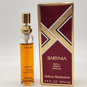 Barynia Vintage  (1985)  by Helena Rubinstein  Pure Perfume/Extrait 7.5 ml/0.25 fl.oz. Natural Spray Refill