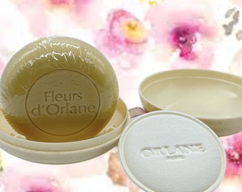 Vintage Fleurs d'Orlane Perfumed Soap (1983) - Original Case