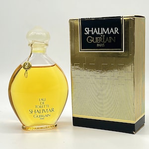 Shalimar (1925) Guerlain Eau de Toilette 100 ml/3.4 fl.oz. Splash (not spray) Batch Code DT9BG4 Preserved in the Original Box, Rare, Vintage